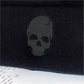 Knitted Beanie with Skull Embroidery Warm Winter Hat for Gothic, Punk & Casual Styles