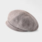 Classic Houndstooth Wool Blend Newsboy Cap
