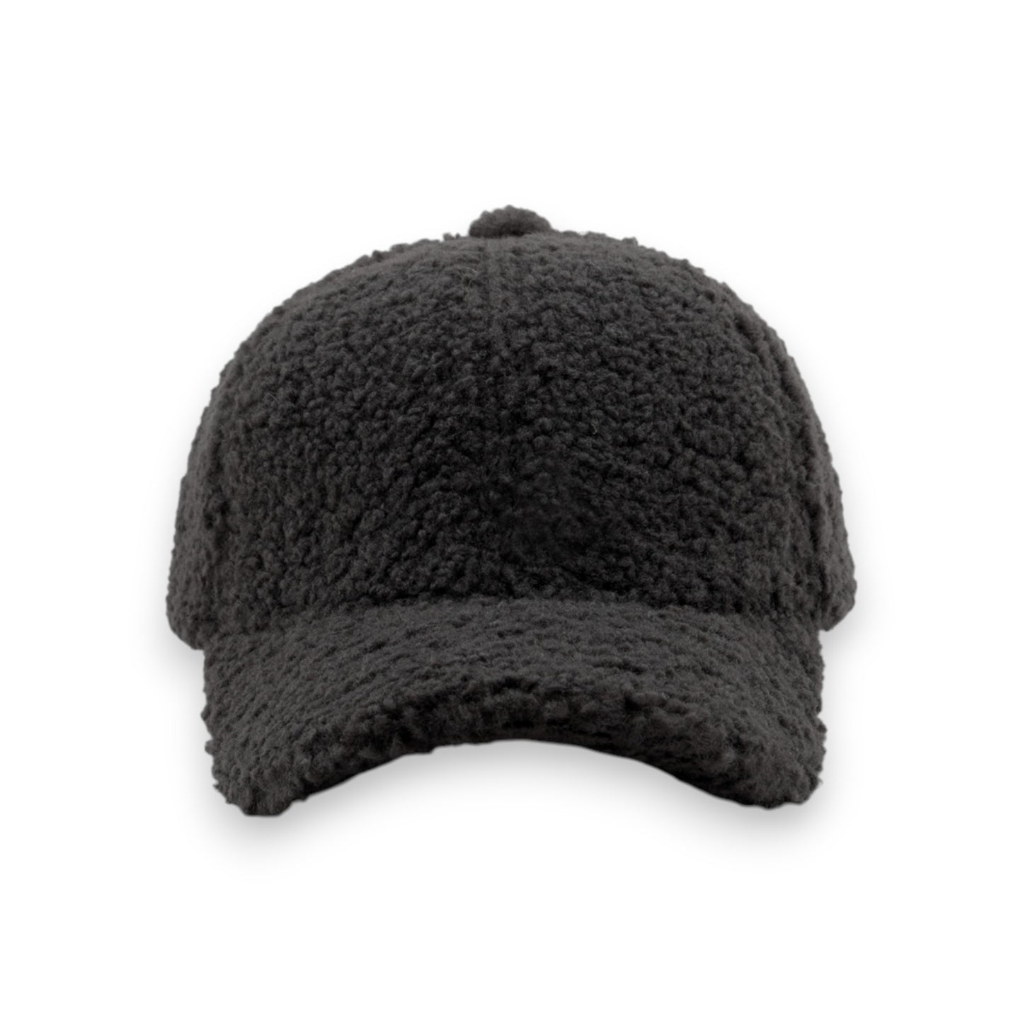 Cozy Plush Textured Baseball Cap with Soft Fleece Feel