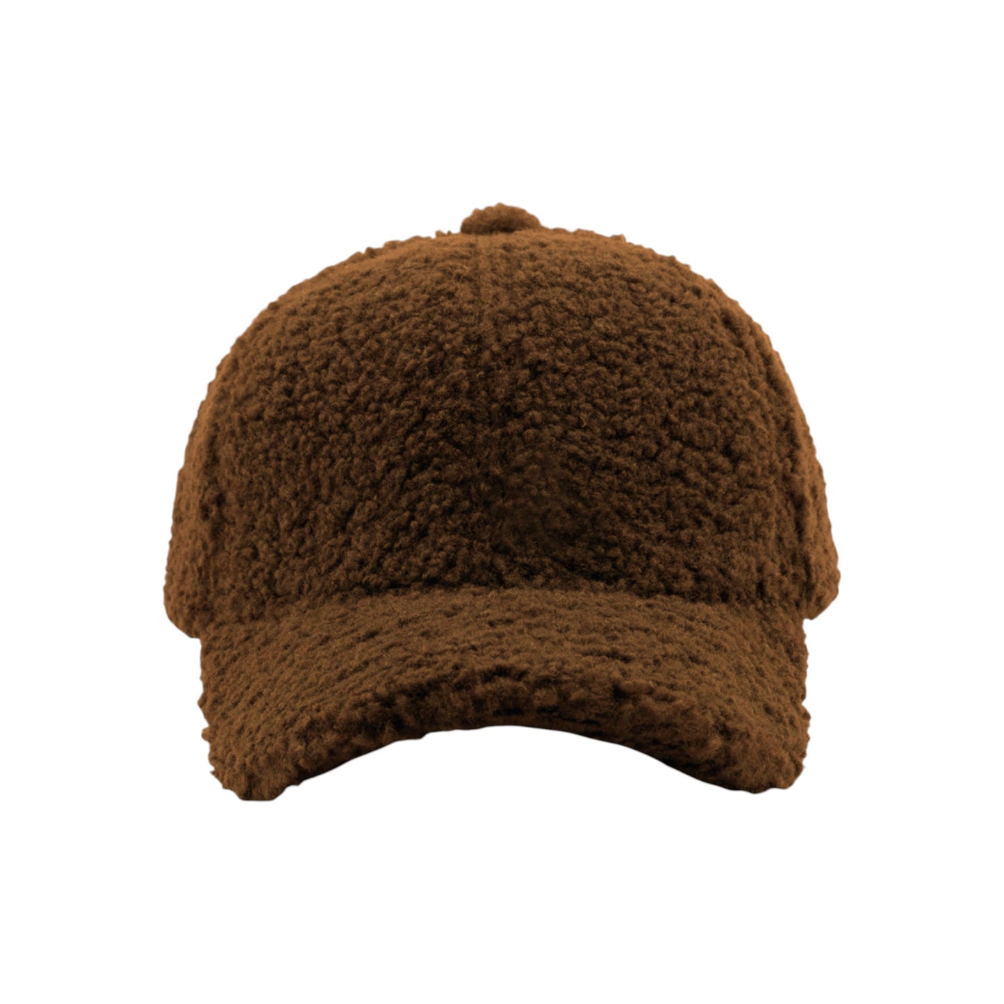 Cozy Plush Textured Baseball Cap with Soft Fleece Feel
