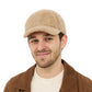 Plush Baseball Cap with Soft Textured Material and Comfortable Structured Fit