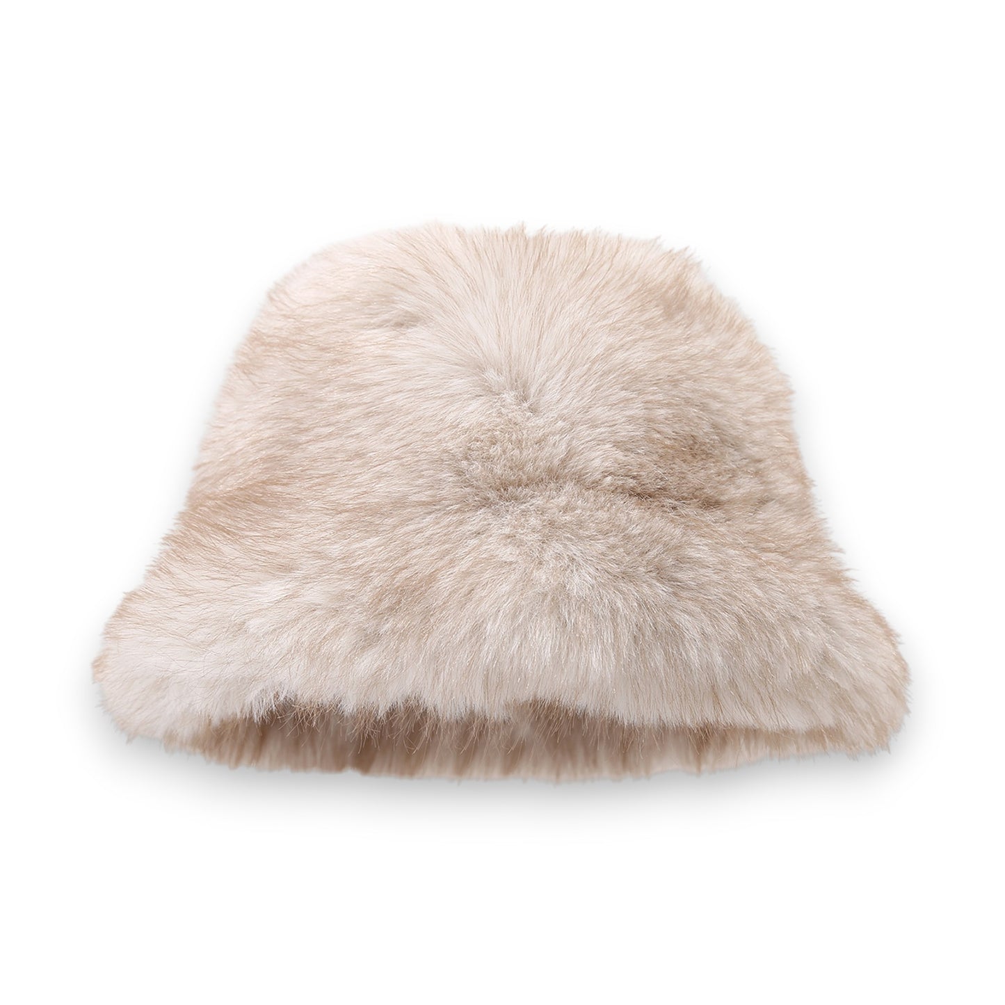 Plush Furry Bucket Hat with Soft Cozy Lining