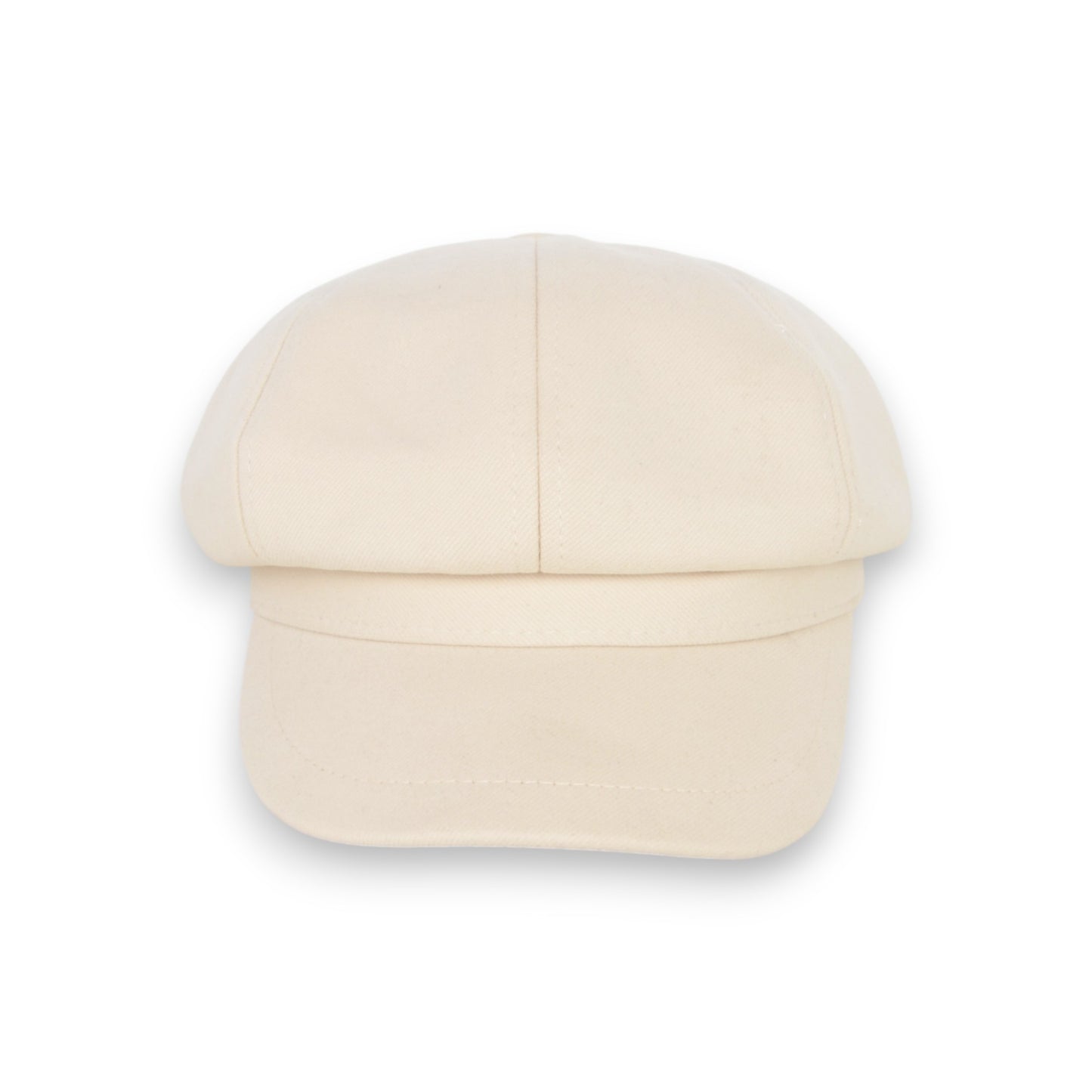 Soft Newsboy Beret Cap with Structured Crown