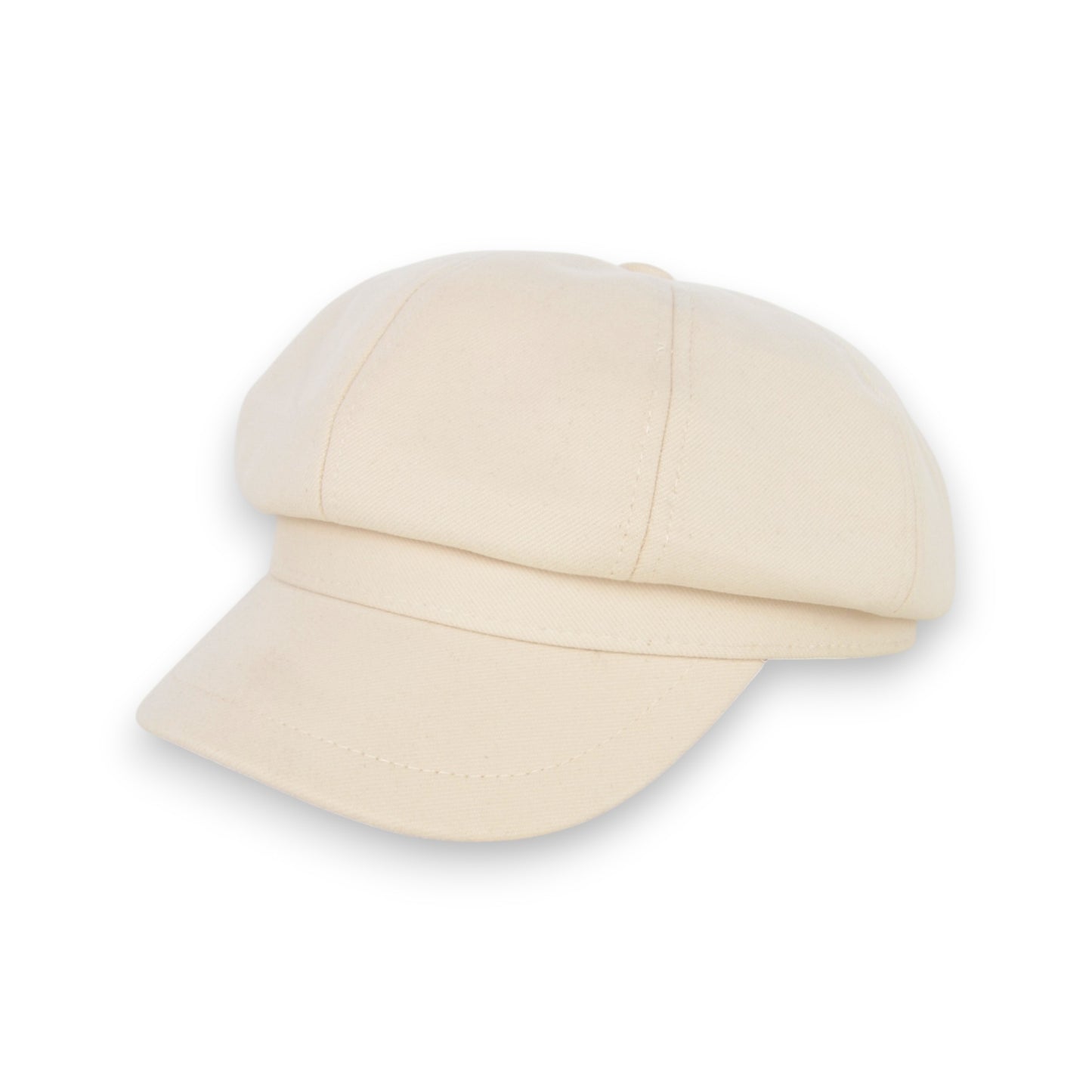 Soft Newsboy Beret Cap with Structured Crown