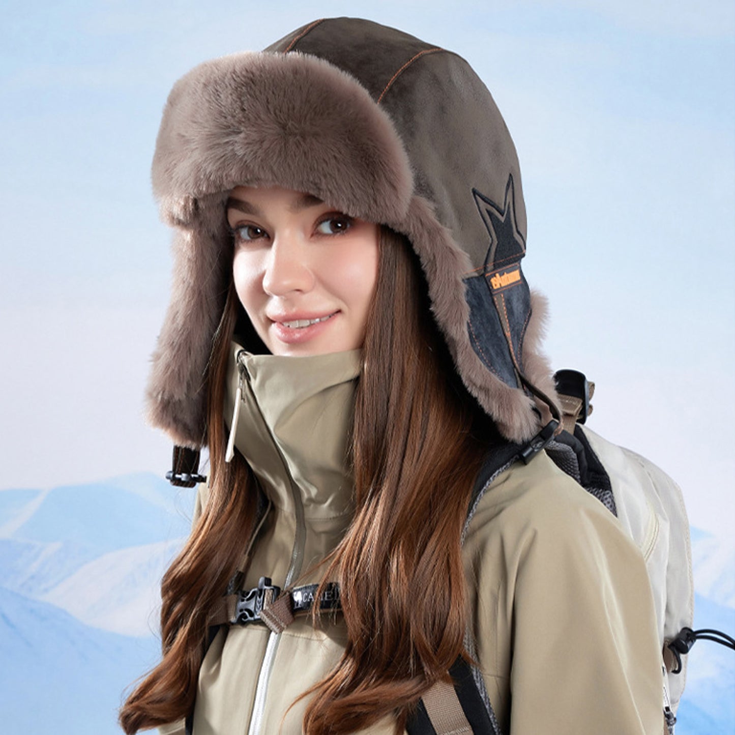 Insulated Winter Trapper Hat with Soft Lining and Adjustable Buckle Strap