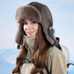Insulated Winter Trapper Hat with Soft Lining and Adjustable Buckle Strap