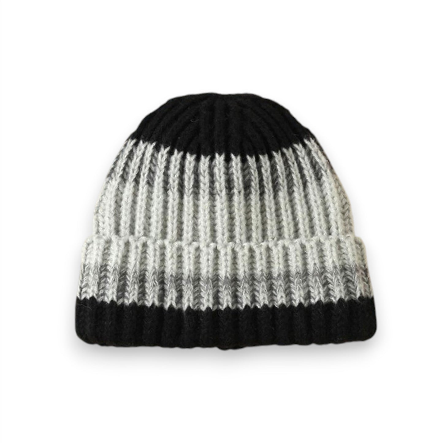 Cozy Rib-Knit Winter Beanie with Soft Stretch Fabric
