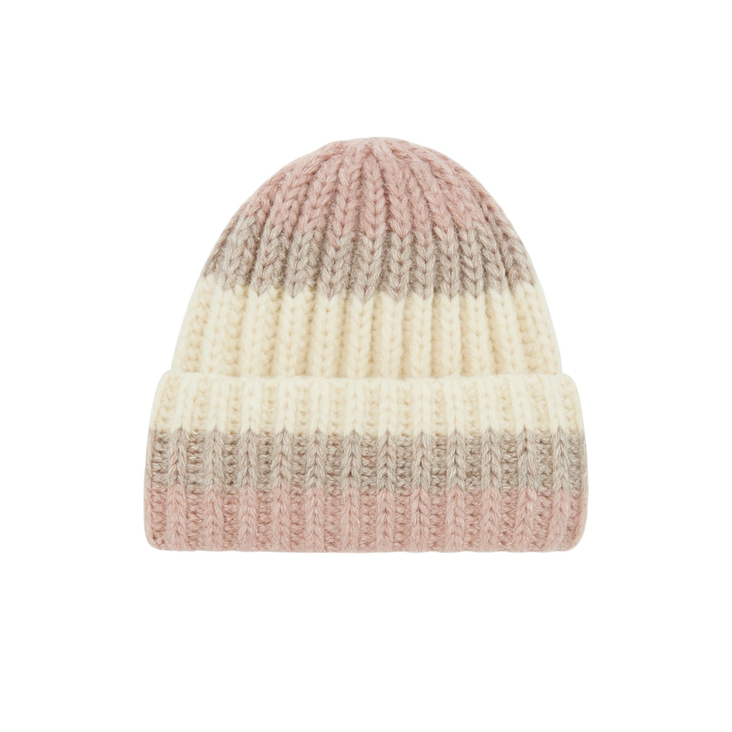 Cozy Rib-Knit Winter Beanie with Soft Stretch Fabric