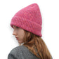 Soft Knit Winter Beanie with Warm Thick Ribbed Texture