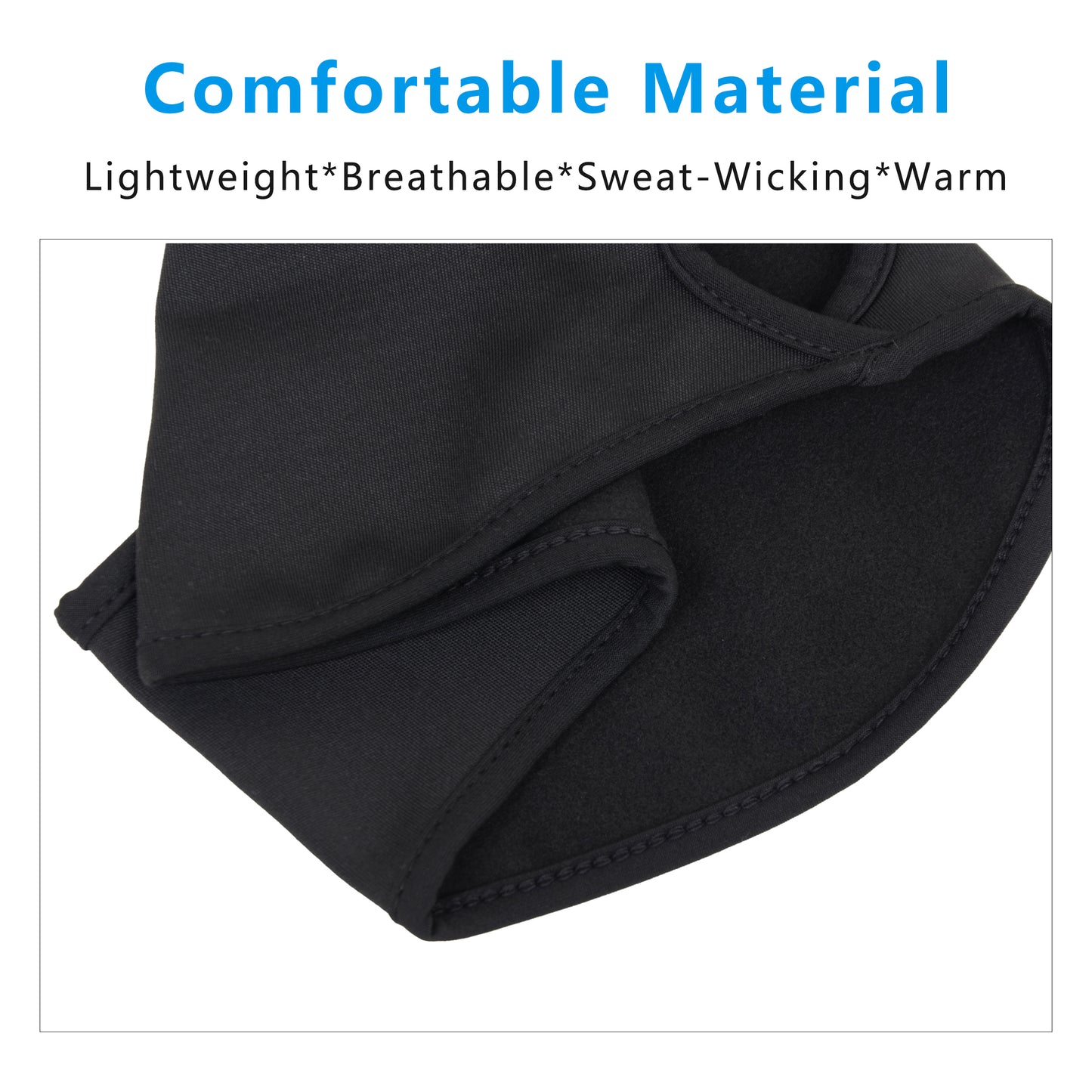 Ponytail Headband Moisture-Wicking for Running Exercise Workouts Winter Ear Warmer