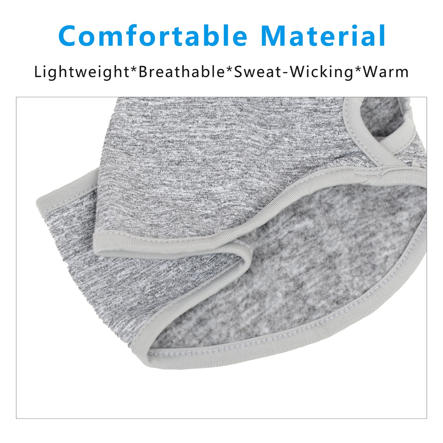 Ponytail Headband Moisture-Wicking for Running Exercise Workouts Winter Ear Warmer