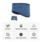 Ponytail Headband Moisture-Wicking for Running Exercise Workouts Winter Ear Warmer