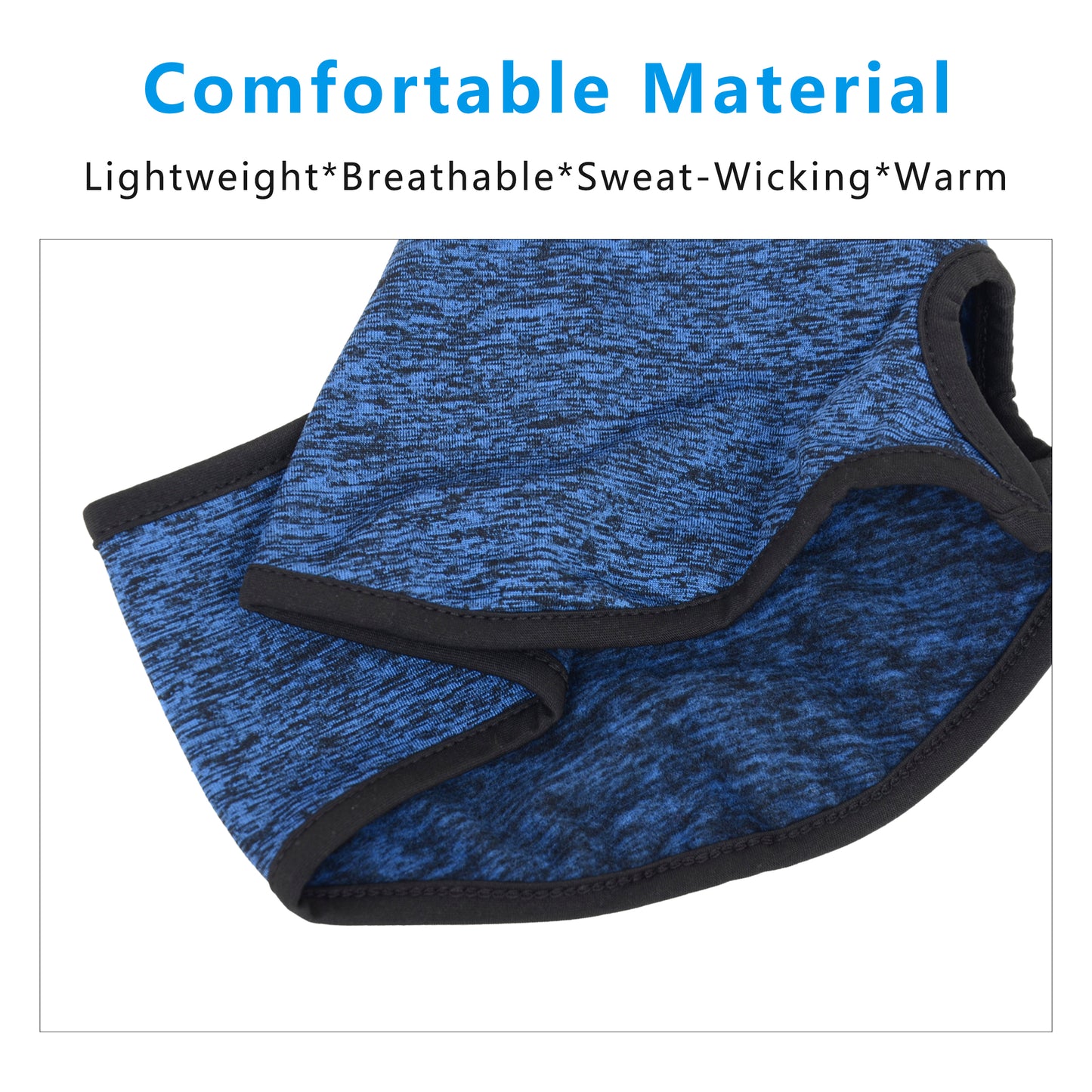 Ponytail Headband Moisture-Wicking for Running Exercise Workouts Winter Ear Warmer