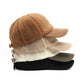 Plush High Pile Fleece Baseball Cap with Soft Textured Panels and Ribbed Brim Detail for Warmth and Comfortable Everyday Wear