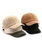 Plush High Pile Fleece Baseball Cap with Soft Textured Panels and Ribbed Brim Detail for Warmth and Comfortable Everyday Wear