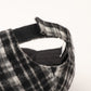 Plaid Baseball Cap with Curved Brim Soft Structured Crown and Adjustable Back Strap
