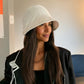 Textured Soft Bucket Hat with Foldable Brim Relaxed Fit and Lightweight Fabric Design