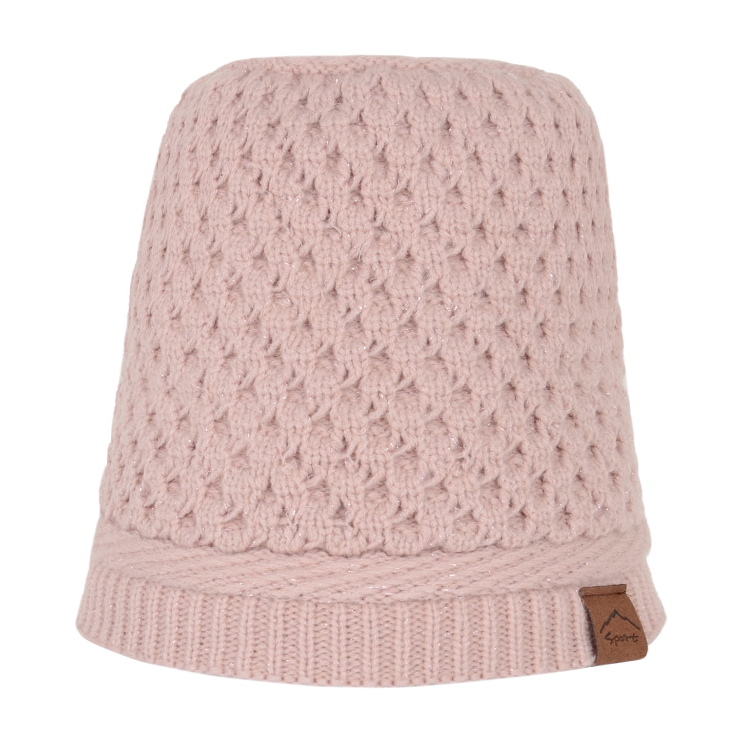 Womens Knit Beanie Hat with Ponytail Opening Soft Slouchy Winter Cap
