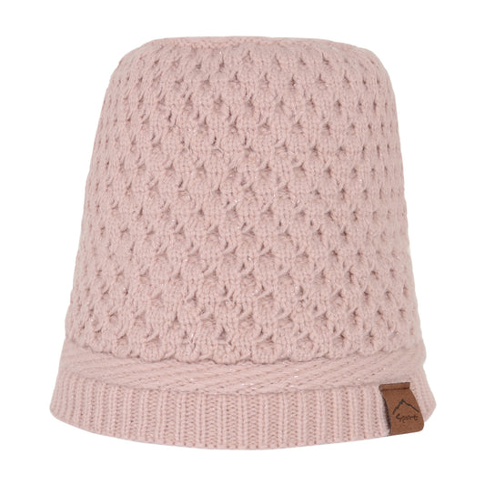 Womens Knit Beanie Hat with Ponytail Opening Soft Slouchy Winter Cap