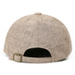Womens Linen Cotton Flat Cap Lightweight Breathable Newsboy Style Hat