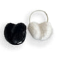 Plush Faux Fur Earmuffs with Soft Cushioned Ear Covers and Lightweight Comfortable Wraparound Headband Design