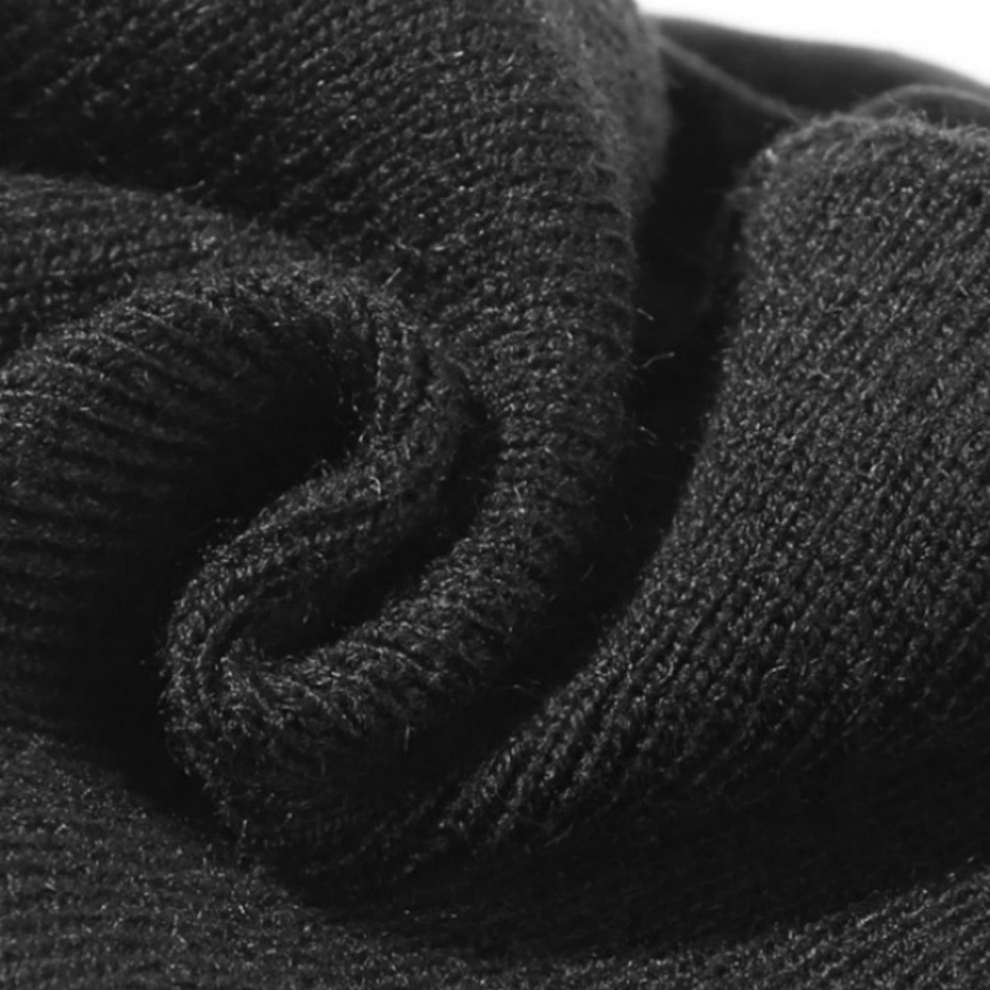 Fleece-Lined Stretch Ear Warmer Headband with Soft Ribbed Knit Exterior