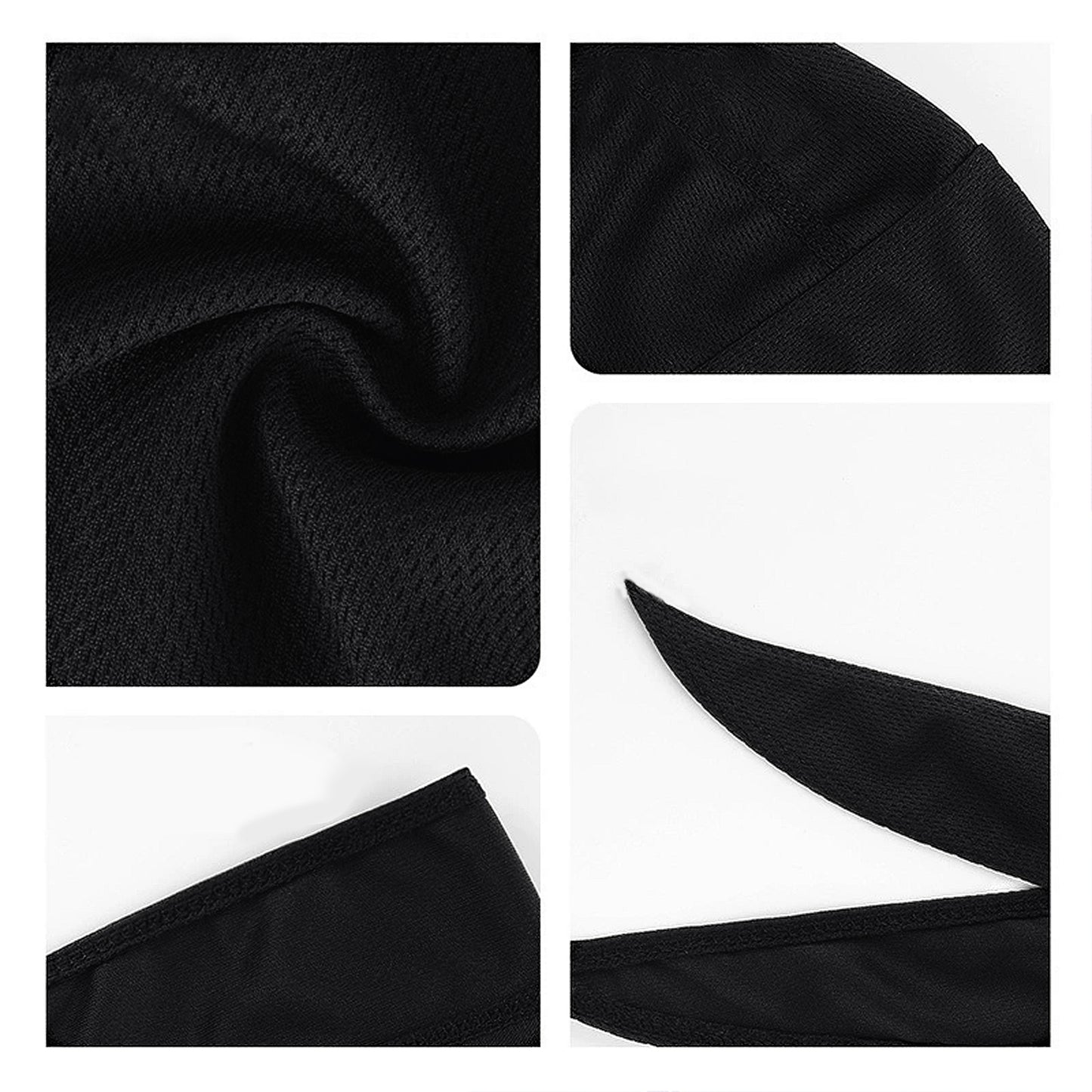 Sweat-Wicking Quick-Dry Skull Cap Cycling Hat Pirate Hat Bandana Head Wrap for Men and Women Sports
