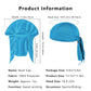 Sweat-Wicking Quick-Dry Skull Cap Cycling Hat Pirate Hat Bandana Head Wrap for Men and Women Sports