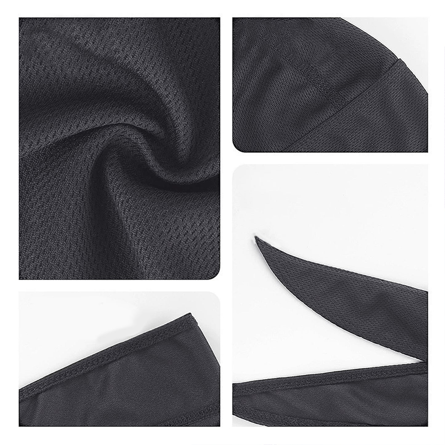 Sweat-Wicking Quick-Dry Skull Cap Cycling Hat Pirate Hat Bandana Head Wrap for Men and Women Sports