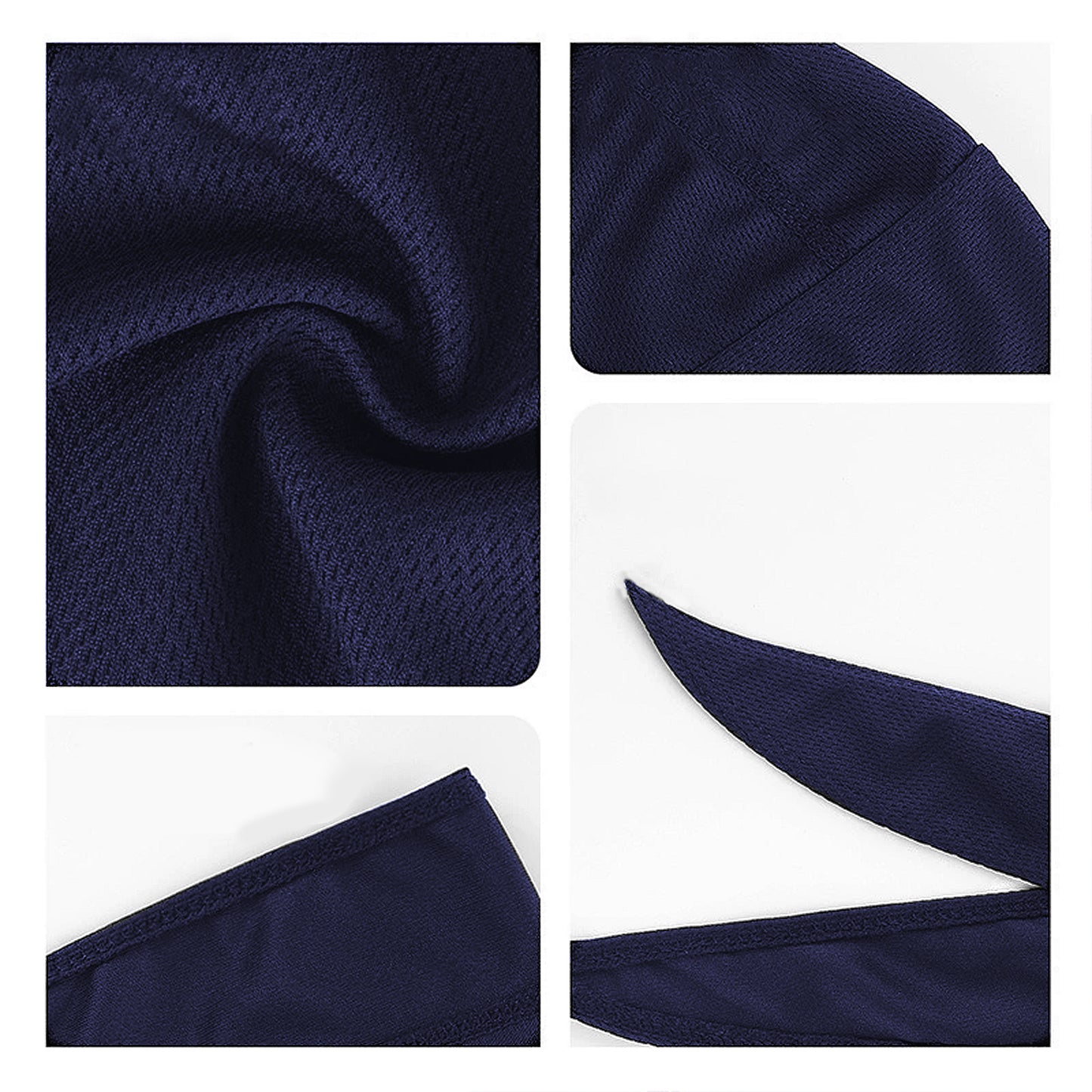Sweat-Wicking Quick-Dry Skull Cap Cycling Hat Pirate Hat Bandana Head Wrap for Men and Women Sports