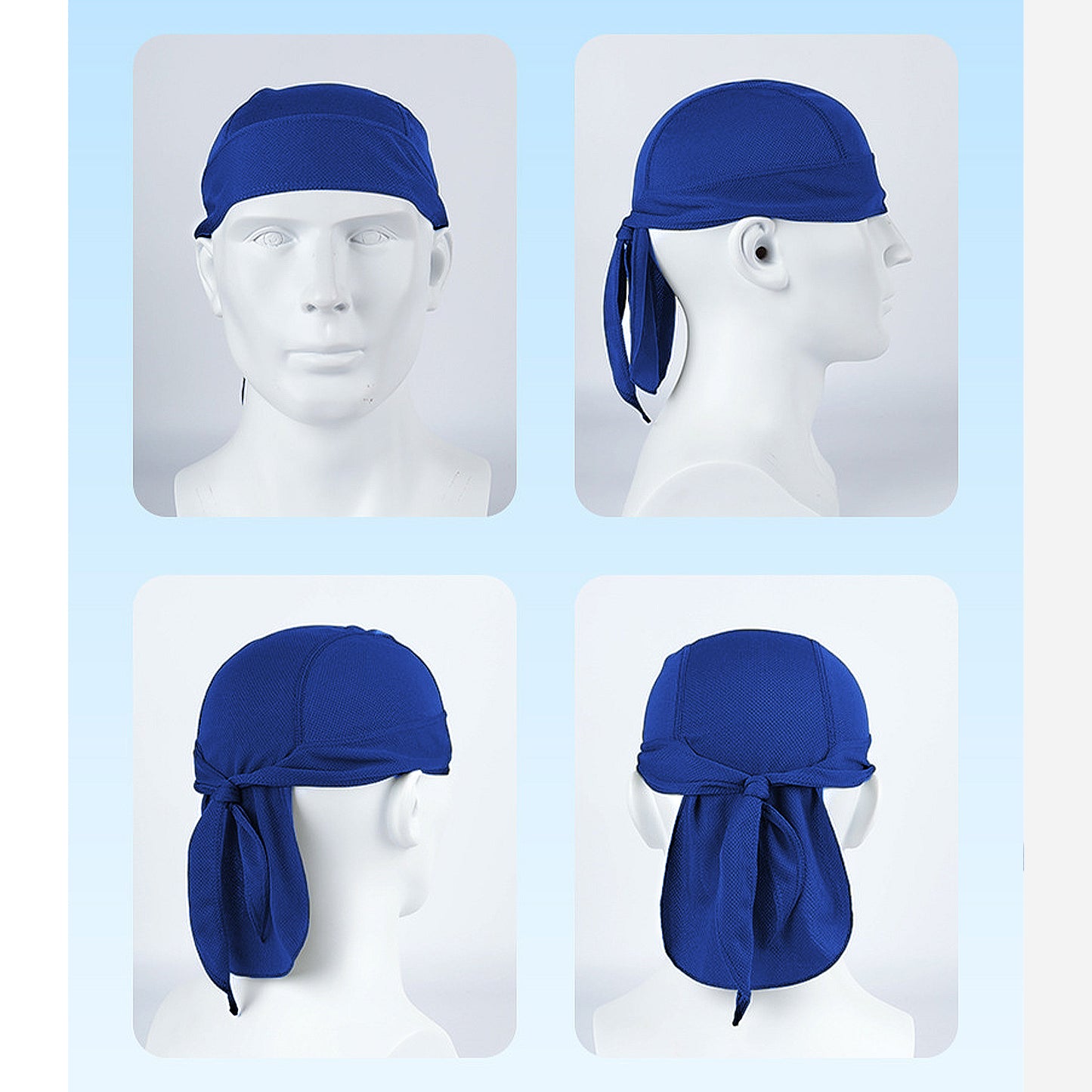 Sweat-Wicking Quick-Dry Skull Cap Cycling Hat Pirate Hat Bandana Head Wrap for Men and Women Sports