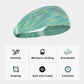 Fashion Stretchy Headbands for Sports Running Yoga Workouts Moisture-Wicking Quick-Dry Unisex