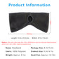 Ponytail Fleece Headband Winter Ear Warmer Moisture-Wicking Windproof for Running Outdoor Sports