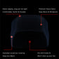Ponytail Fleece Headband Winter Ear Warmer Moisture-Wicking Windproof for Running Outdoor Sports