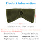 Ponytail Fleece Headband Winter Ear Warmer Moisture-Wicking Windproof for Running Outdoor Sports