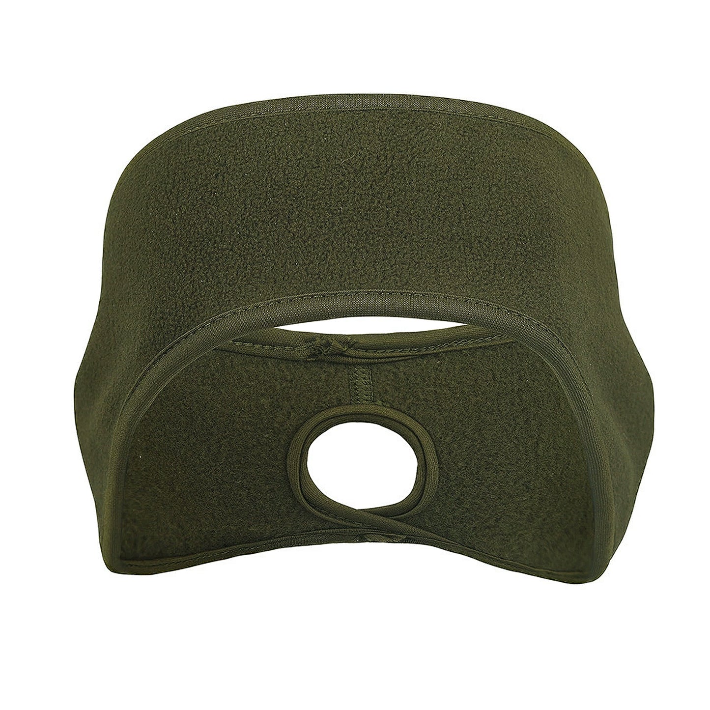 Ponytail Fleece Headband Winter Ear Warmer Moisture-Wicking Windproof for Running Outdoor Sports
