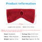 Ponytail Fleece Headband Winter Ear Warmer Moisture-Wicking Windproof for Running Outdoor Sports
