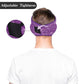 Winter Fleece Headband Adjustable Stretchy Ear Warmer Full Cover Sweatband Unisex - Velcro Design