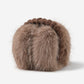 Plush Faux Fur Foldable Earmuffs with Elastic Headband and Cushioned Ear Covers