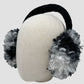 High Pile Faux Shearling Foldable Earmuffs with Plush Cushioned Ear Covers and Soft Wrapped Headband