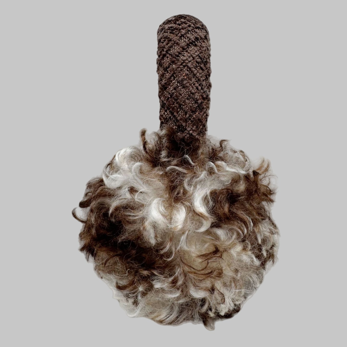High Pile Faux Shearling Foldable Earmuffs with Plush Cushioned Ear Covers and Soft Wrapped Headband