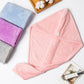 2 Pack Solid Hair Drying Towel Turban Absorbent Soft Quick Dry Hair Wrap