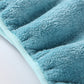 Soft Double Layer Hair Drying Cap with Secure Button Loop Closure