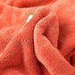 Soft Cute Hair Drying Towel Cap with Secure Button Loop for Fast Absorbent