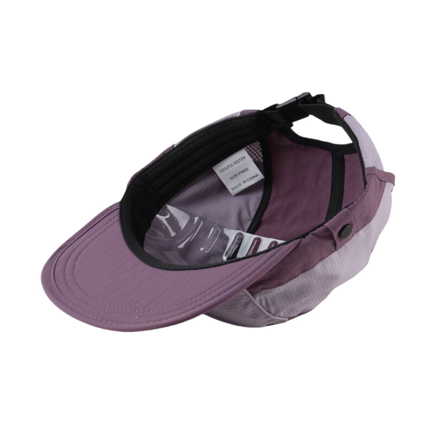 Quick Dry Short Brim Baseball Cap With Sunglasses Holder Lightweight Hat