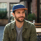 Short Brim Lightweight Mesh Panel Adjustable Five Panel Cap