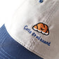 Embroidered Croissant Baseball Cap Adjustable Baseball Hat