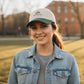 Embroidered Croissant Baseball Cap Adjustable Baseball Hat