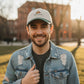 Embroidered Croissant Baseball Cap Adjustable Baseball Hat
