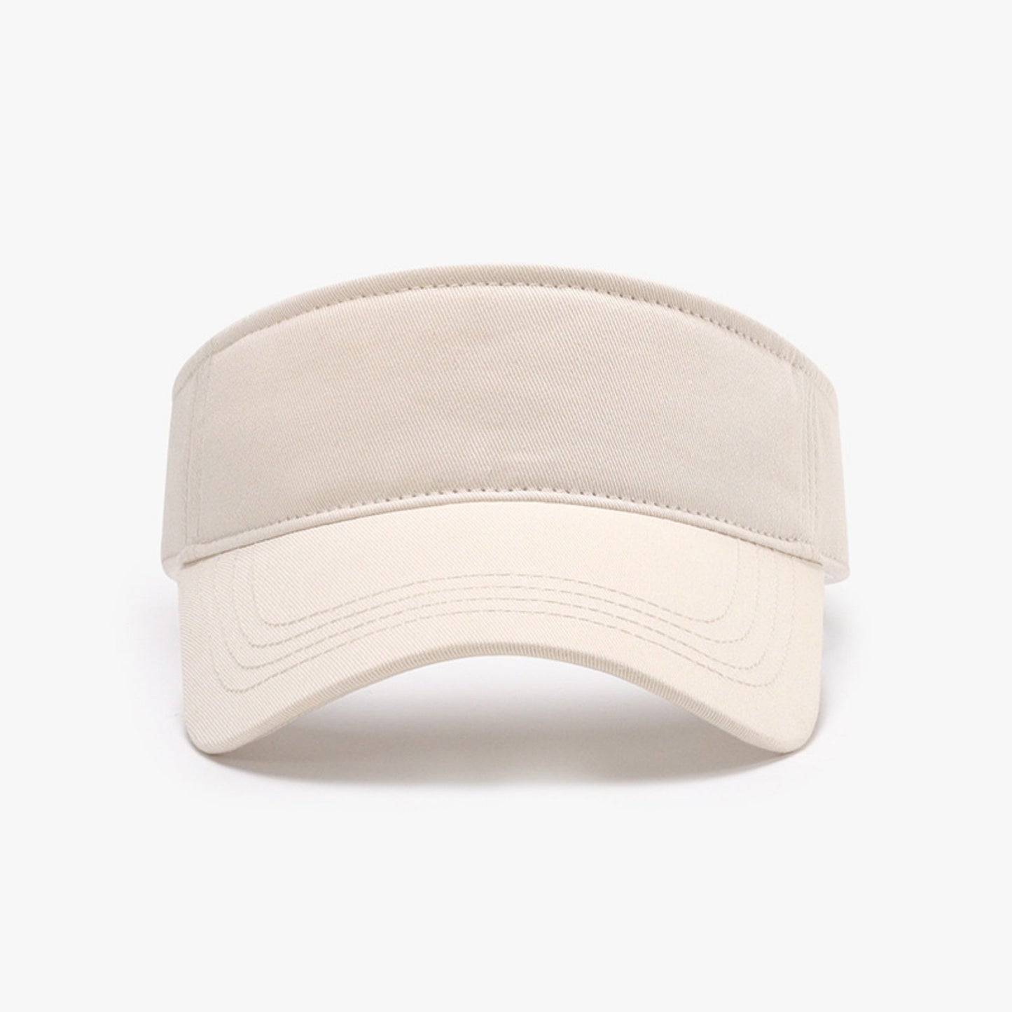 Classic Visor Hat with Curved Brim Lightweight Adjustable Headwear